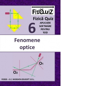 FizQuiZ Fizica Quiz 6 Fenomene optice : DVD cu soft educativ sub forma de joc