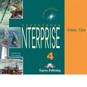 Curs limba engleza Enterprise 4. Set 3 CD-uri (Audiobook)