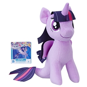 My Little Pony Soft Plus 25cm Twilight Sparkle cu Codita de Sirena