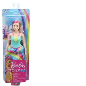Barbie Papusa Printesa Dreamtopia cu Coronita Albastra