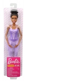 Papusa Barbie Balerina Creola cu Costum Lila