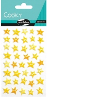 Set 39 de stickere 3D. Stelute