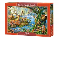 Puzzle 500 piese Viata in Padure