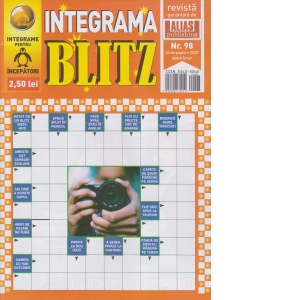 Vezi detalii pentru Integrama Blitz. Nr. 98/2020