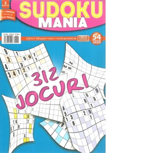 Sudoku mania. Numarul 54/2020