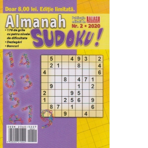 Almanah Sudoku, Nr.2/2020