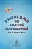 Probleme de analiza matematica, Volumul al II-lea - Clasa a XII-a