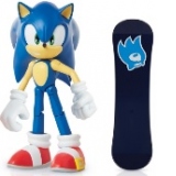 Figurina articulata Sonic albastra 10 cm cu accesorii