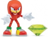 Figurina articulata Sonic rosie 10 cm cu accesorii