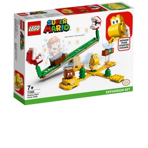 LEGO Super Mario, Set de extindere - Toboganul Plantei Piranha 71365, 217 piese