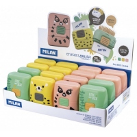 Radiera compact HIDE&SEEK, galben