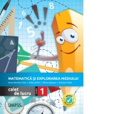 Matematica si explorarea mediului, caiet de lucru pentru clasa I