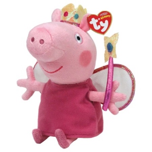 Jucarie de plus TY, Printesa Peppa Pig , 15cm