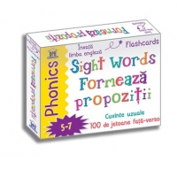 Sight words. Formeaza propozitii