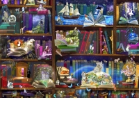 Puzzle - Library Adventures In Reading, 3000 piese (70199)