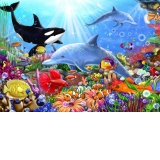 Puzzle - Bright Undersea World, 1500 piese (70028)