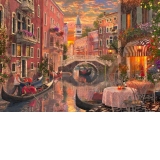 Puzzle - Dominic Davison: An Evening Sunset In Venice, 1500 piese (70115)