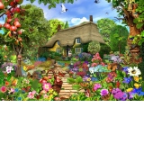 Puzzle - English Cottage Garden, 1500 piese (70141)