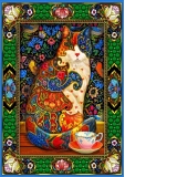 Puzzle - Painted Cat, 1500 piese (70152)