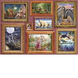 Puzzle - Girl's 8 Gallery, 6000 piese (Bluebird-Puzzle-70261-P)