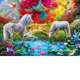 Puzzle - Oriental Unicorns, 1000 piese (70148)