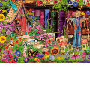 Puzzle - Aimee Stewart: The Scarecrow's Garden, 1000 piese (70238-P)