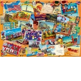 Puzzle - Postcard (USA), 1000 piese (70309-P)