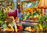 Puzzle - Tigers Coming to Life, 1000 piese (70310-P)