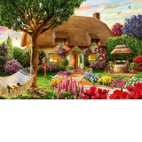Puzzle - Adrian Chesterman: Thatched Cottage, 1000 piese (70319-P)