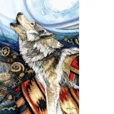 Puzzle Lynn Bean: Howling Wolf, 260 piese (3328)