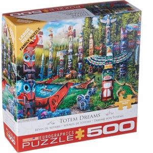 Puzzle Totem Dreams, 500 piese XXL (6500-5361)