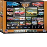 Puzzle American Cars of the 1960s, 1000 piese (6000-0677)