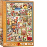 Puzzle Flowers Seed Catalogue, 1000 piese (6000-0806)