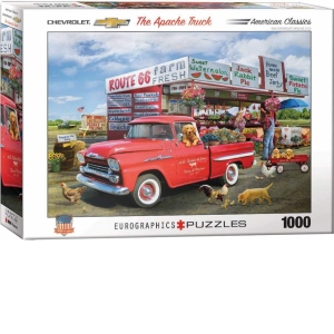 Puzzle 1959 Chevrolet Apache-Giordano, 1000 piese (6000-5337)