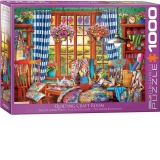 Puzzle Patchwork Craft Room, 1000 piese (6000-5348)