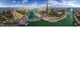 Puzzle panoramic Paris, France, 1000 piese (6010-5373)