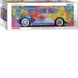 Puzzle panoramic VW Beetle - Splash Pano, 1000 piese (6010-5441)