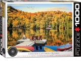 Puzzle Lakeside Cottage Quebec, 1000 piese (6000-5427)