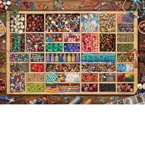 Puzzle Laura's Bead Collection, 1000 piese (6000-5528)