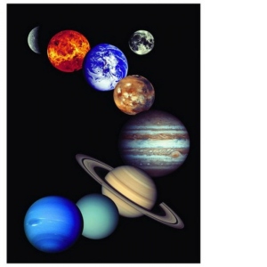 Puzzle Nasa Solar System, 1000 piese (6000-0100)