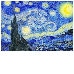 Puzzle Vincent Van Gogh: Starry night, 1000 piese (6000-1204)