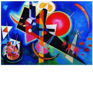 Puzzle Vassily Kandinsky: In Blue, 1000 piese (6000-1897)