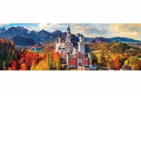 Puzzle panoramic Neuschwanstein in Fall, 1000 piese (6010-5444)