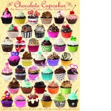 Puzzle Chocolate Cupcakes, 1000 piese (6000-0587)