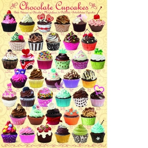 Puzzle Chocolate Cupcakes, 1000 piese (6000-0587)