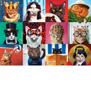 Puzzle Lucia Heffernan: Funny Cats, 1000 piese (6000-5522)