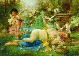 Puzzle Joseph Bernard: Venus and Cupid, 2000 piese (60874)