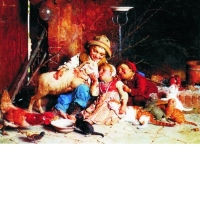 Puzzle Gaetano Chierici: Farmyard Rascals, 1000 piese (60270)