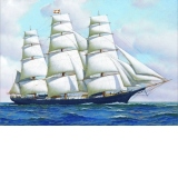 Puzzle Antonio Jacobsen: Clipper Ship, 1000 piese (60775)