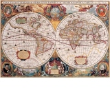 Puzzle Old World Map, 1000 piese (60096)